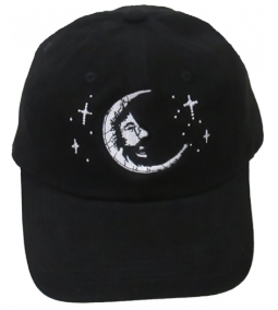 Jerry Garcia Moon embroidered ball cap