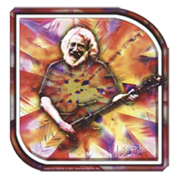 Jerry Garcia -  Facets Window Sticker