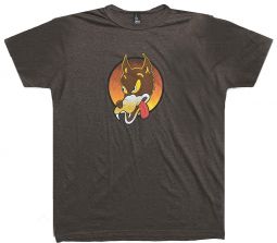 Jerry Garcia-Wolf Guitar emblem T-shirt
