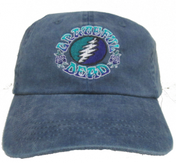 Grateful Dead Bolt Embroidered Baseball Cap