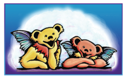Grateful Dead Angel Bears Sticker