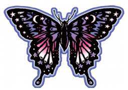 Butterfly Sticker