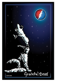 Grateful Dead- GD Wolf Sticker