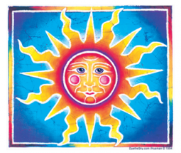 Sun Sticker