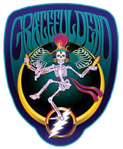 Grateful Dead Shiva Skeleton Sticker
