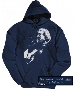 Jerry Garcia -Acoustic Hooded Sweatshirt