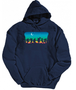 Grateful Dead- Moondance Hooded Sweat shirt