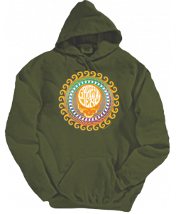 Grateful Dead Orange Sunshine Hoodie