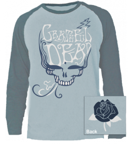 Blue Rose Smoke Long Sleeve T shirt