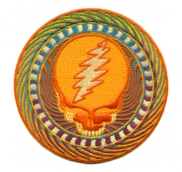 Grateful Dead Orange Sunshine Patch