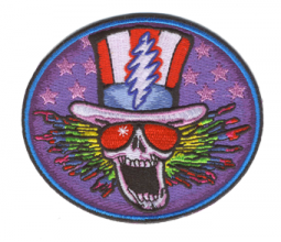 Grateful Dead Patch-Psycle Sam embroidered.