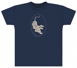 Jerry Garcia Grateful Dead Tiger Guitar Hoodie Gold ink on a Black Hoodie dyethesky